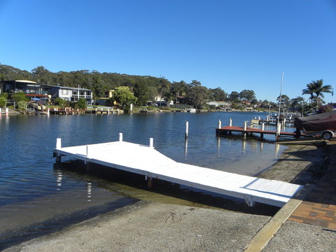 Waterfront Property With Jetty - Coogee Beach Accommodation 1