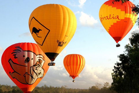 Natural Bridge & Springbrook Waterfalls Tour + Hot Air Balloon With Breakfast - Coogee Beach Accommodation 0