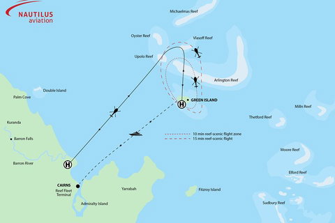 Fly To Green Island - Cruise Return - Coogee Beach Accommodation 0