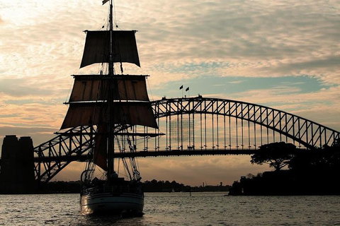 Sydney Harbour Tall Ship Twilight Dinner Cruise - Coogee Beach Accommodation 1