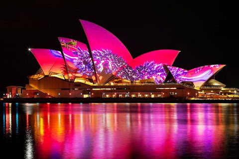 Vivid 90-Minute Sydney Harbour Small Group Catamaran Cruise - Coogee Beach Accommodation 1