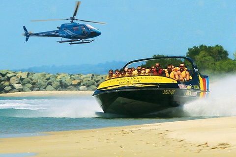 Jet-Boat Ride And Helicopter Flight From The Gold Coast - Coogee Beach Accommodation 3