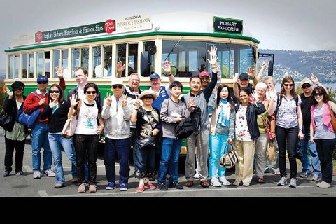 Hobart Half-Day Sightseeing Coach Tram Tour - Coogee Beach Accommodation 1