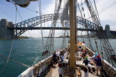 Sydney Harbour Tall Ship Afternoon Discovery Cruise - Coogee Beach Accommodation 1
