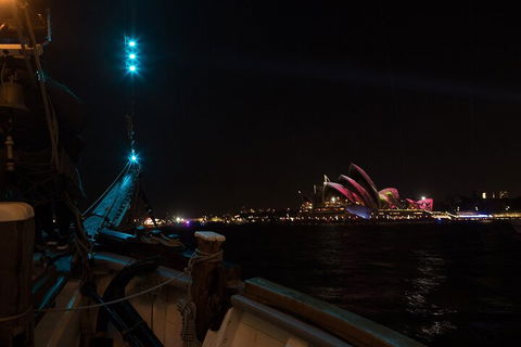 Vivid Tall Ships Dinner Cruise On Sydney Harbour - Coogee Beach Accommodation 5
